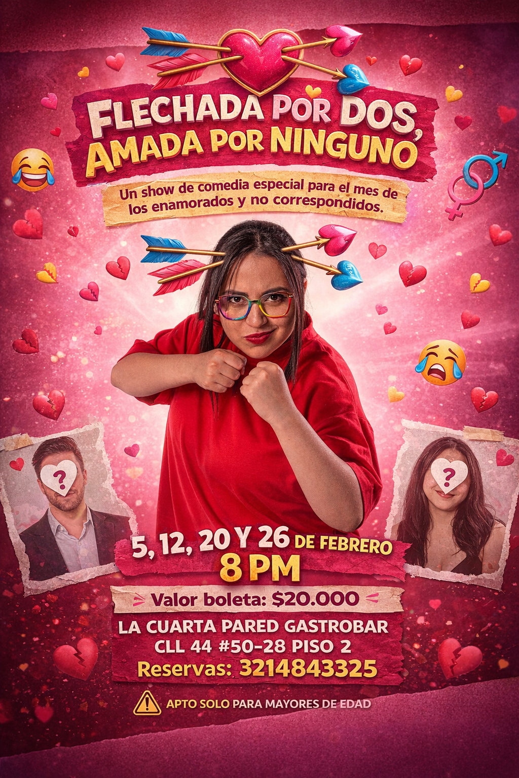 FLECHADA POR DOS, AMADA POR NINGUNO - Imagen 4