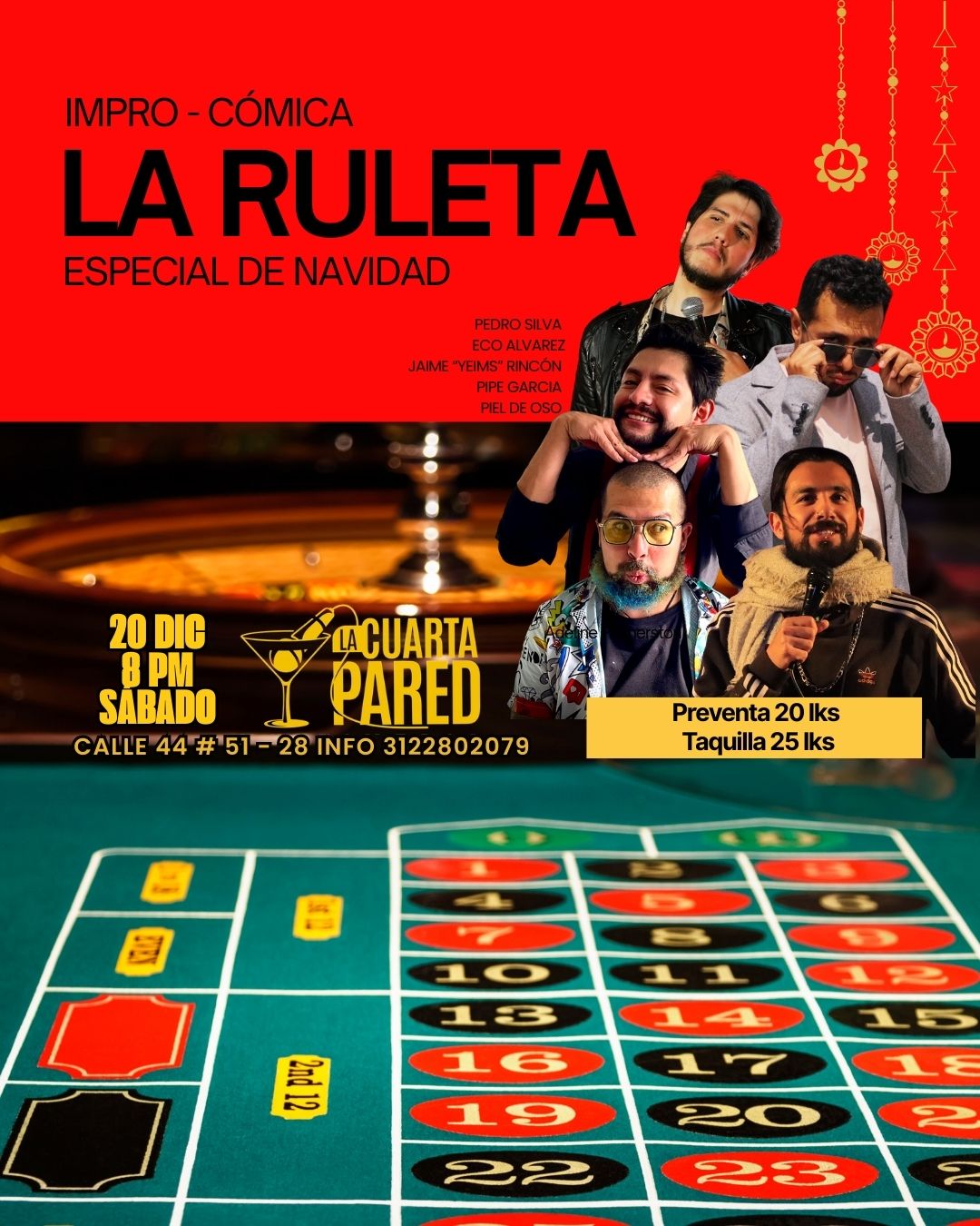 LA RULETA NAVIDEÑA